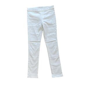 Vineyard Vines White Pull On Skinny Jeans, Girls Size 12